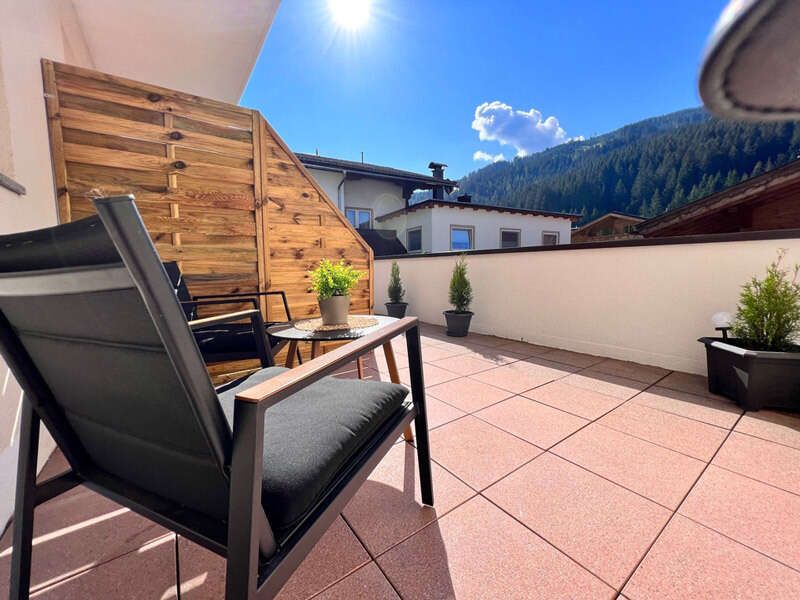 Terrasse im Studio Top 3